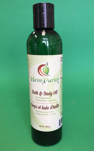 HemPurity Bath & Body Oil 236mL