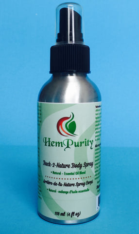 HemPurity   Back-2-Nature Spray 118ml
